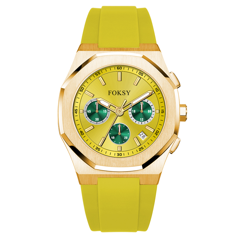 Custom Logo China OEM Waterproof Quartz Chronograph Wrist Luxury Fashion Watch Men Stainless Steel-50pcs MOQ watches